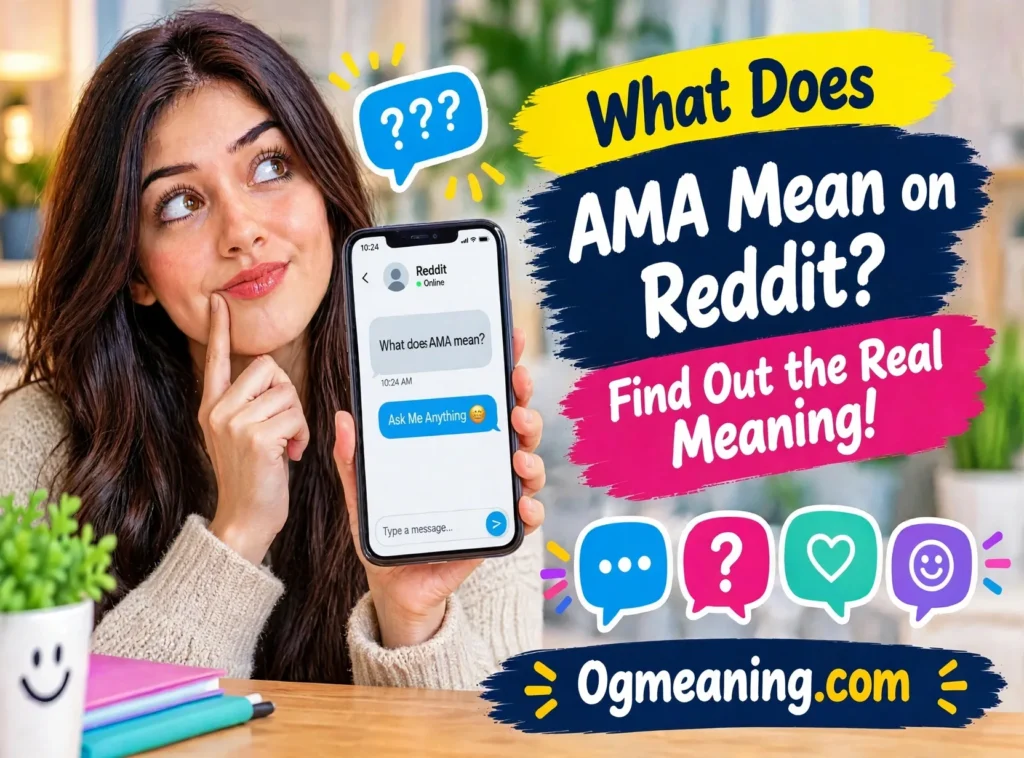 what does ama mean on reddit