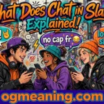 what does chat mean in slang