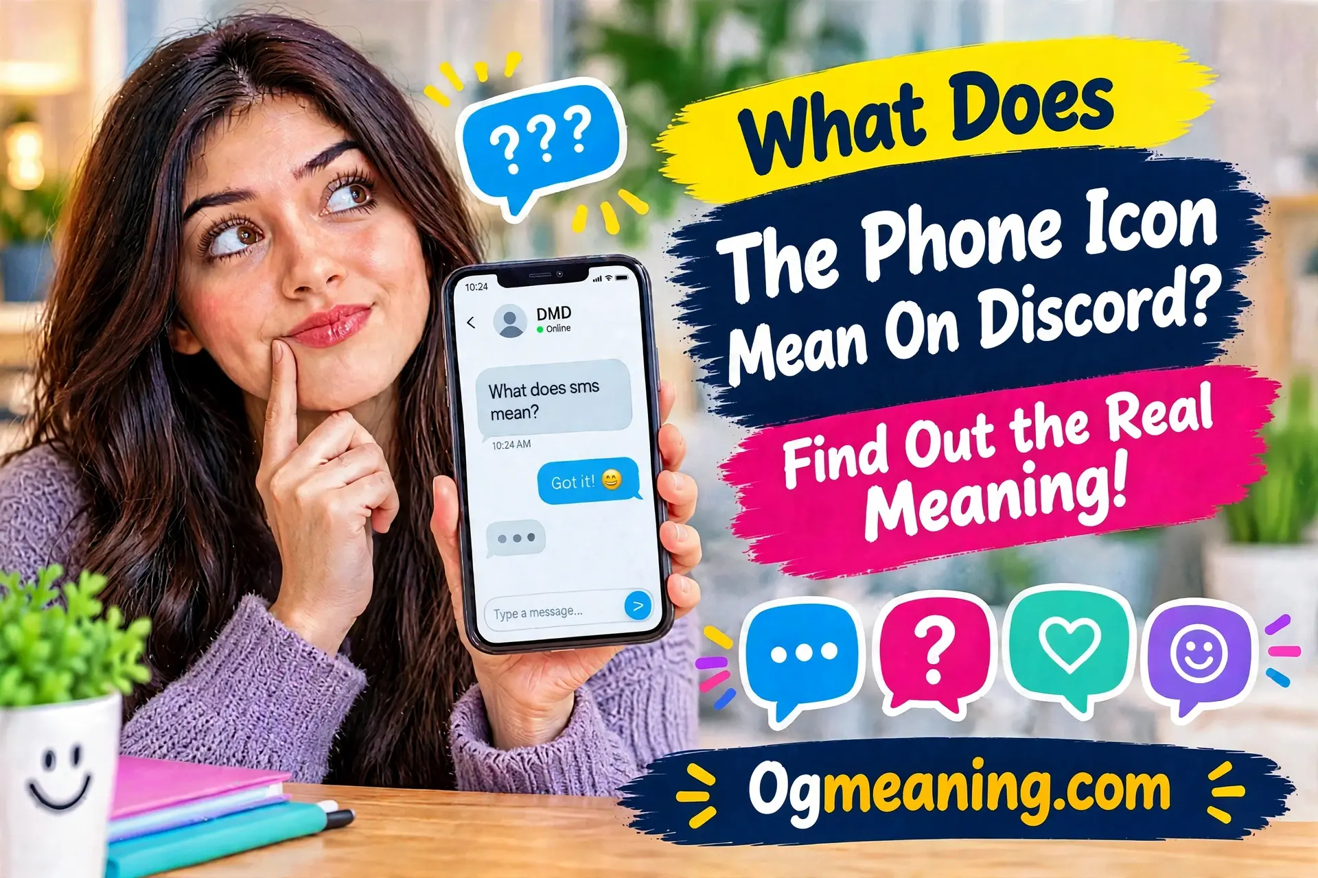 what does the phone icon mean on discord