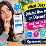 what does deleted user mean on discord