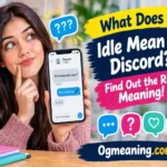 what does idle mean on discord