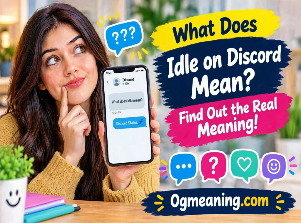 what does idle on discord mean