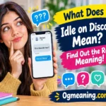what does idle on discord mean