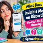 what does invisible mean on discord