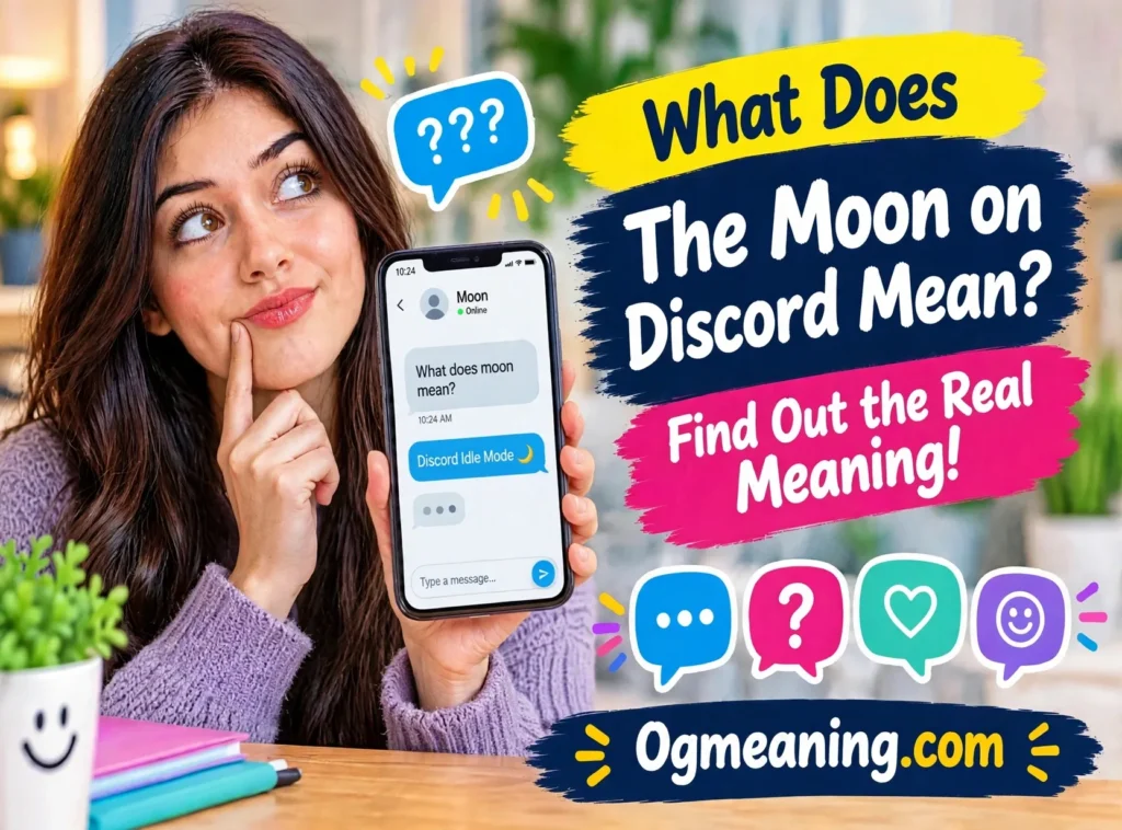what does the moon on discord mean