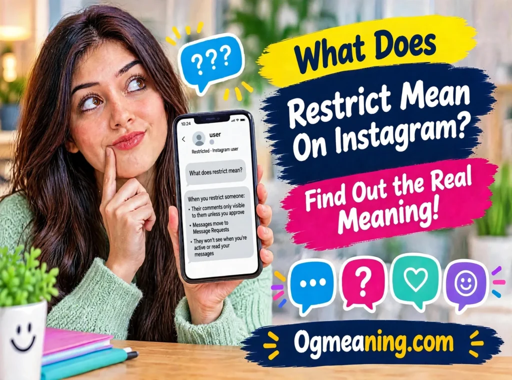 what does restrict mean on instagram