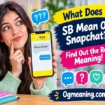what does sb mean on snapchat