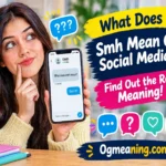 what does smh mean on social media
