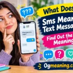 what does sms mean in text messages