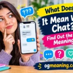 what does w mean in chat