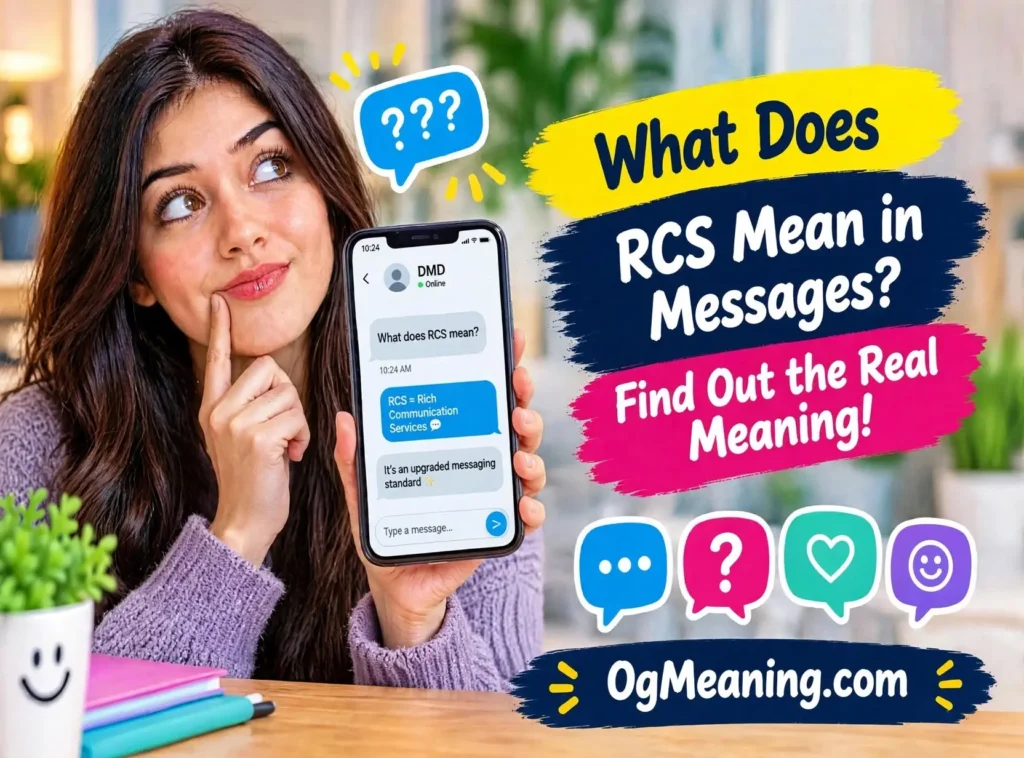 what does rcs mean in messages