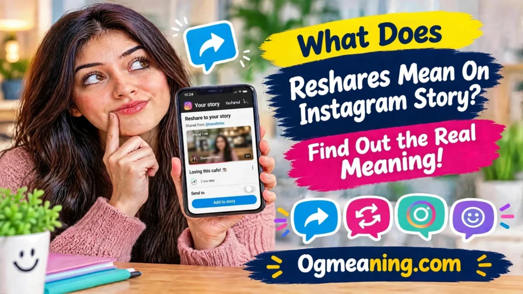 what does reshares mean on instagram story