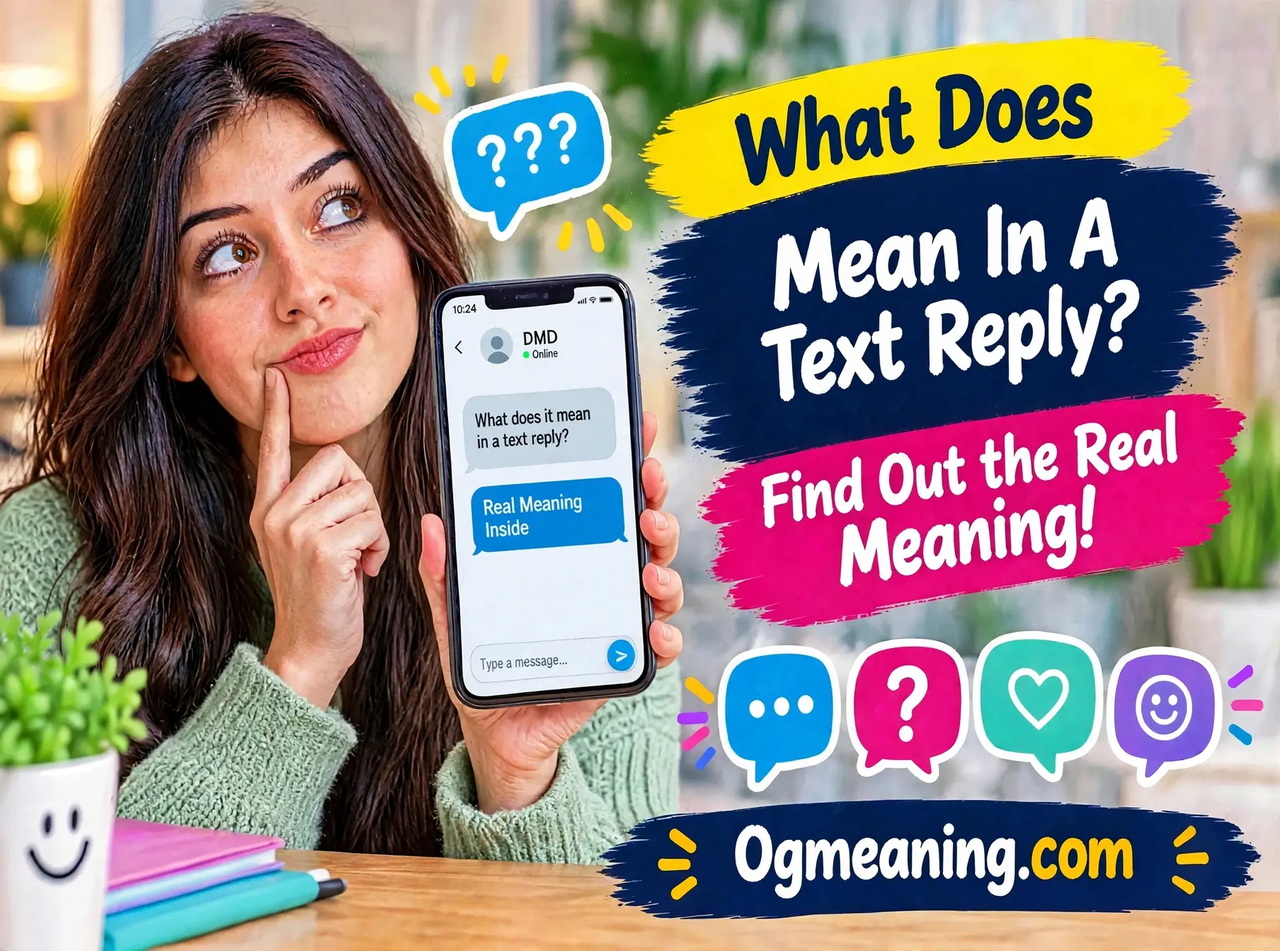 what does it mean in a text reply